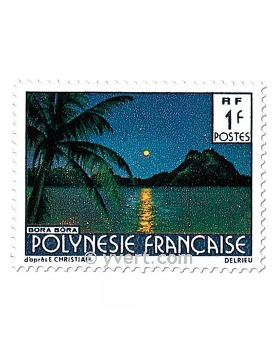 n° 132/137 -  Timbre Polynésie Poste