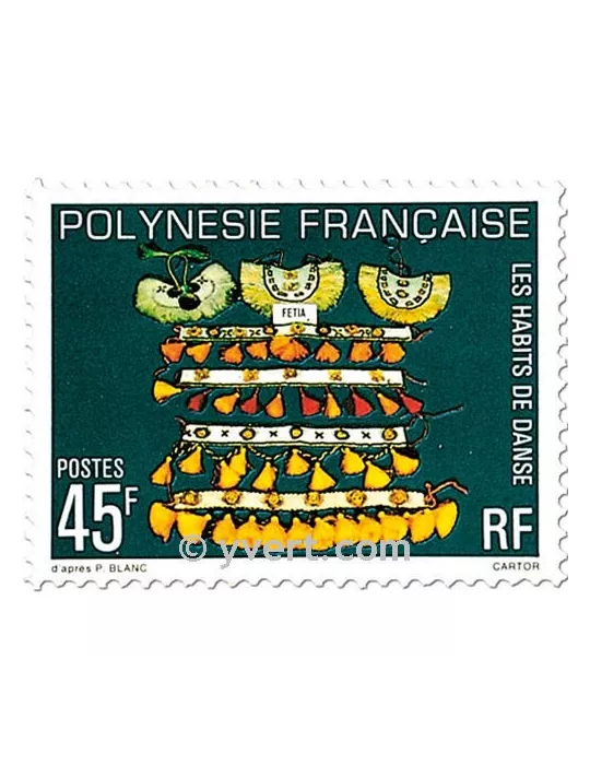n° 138/140 -  Timbre Polynésie Poste