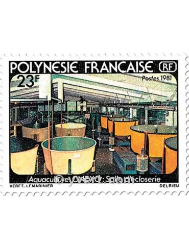 n° 163/164 -  Timbre Polynésie Poste 2