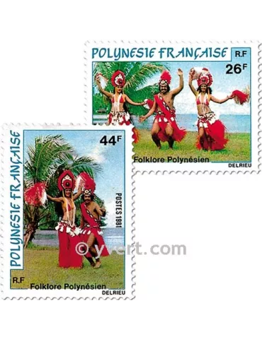 n° 165/167 -  Timbre Polynésie Poste 2
