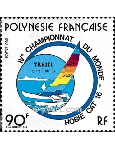 n° 184 -  Timbre Polynésie Poste 2