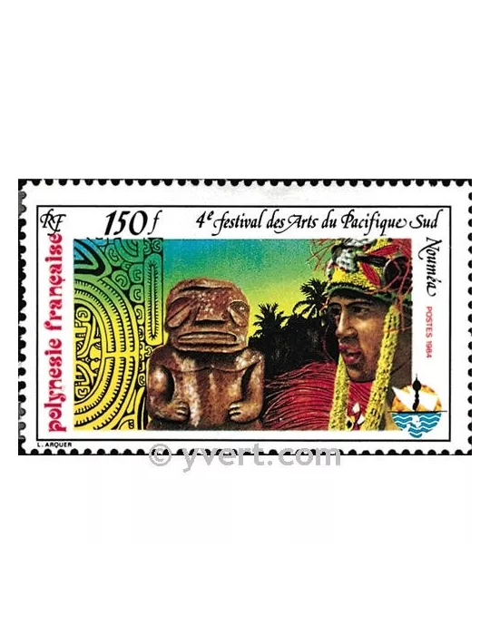 n° 222 -  Timbre Polynésie Poste
