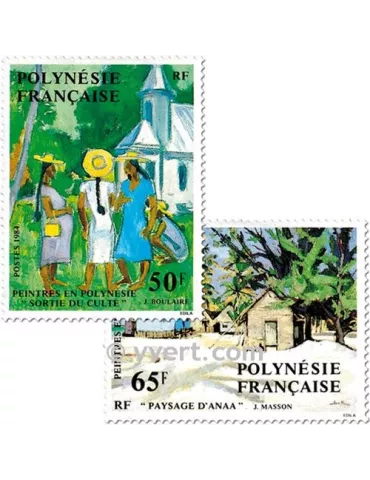 n° 223/226 -  Timbre Polynésie Poste 2