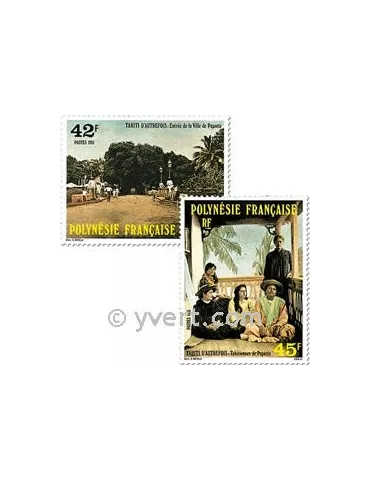 n° 233/235 -  Timbre Polynésie Poste