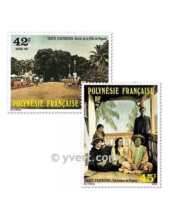n° 233/235 -  Timbre Polynésie Poste