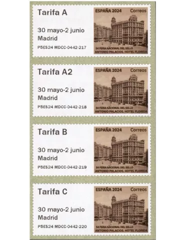 n° 207 - Timbre ESPAGNE Timbres de distributeurs