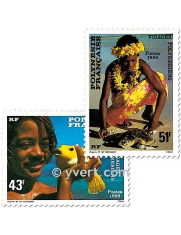 n° 249/251 -  Timbre Polynésie Poste 2