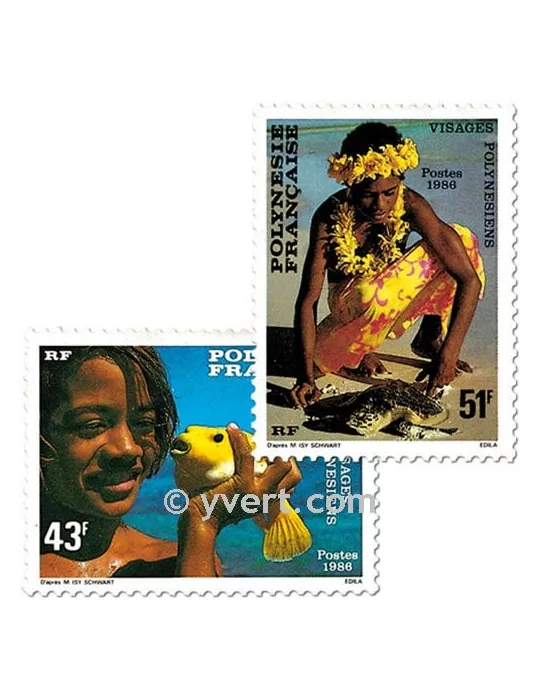 n° 249/251 -  Timbre Polynésie Poste