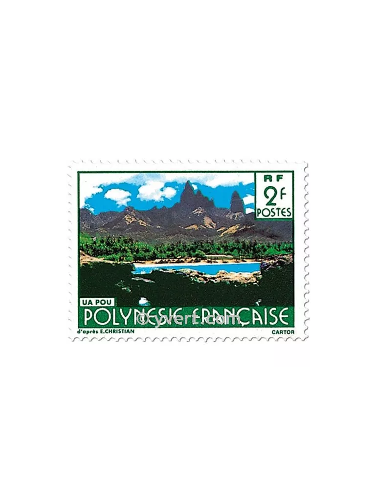 n° 252/255 -  Timbre Polynésie Poste