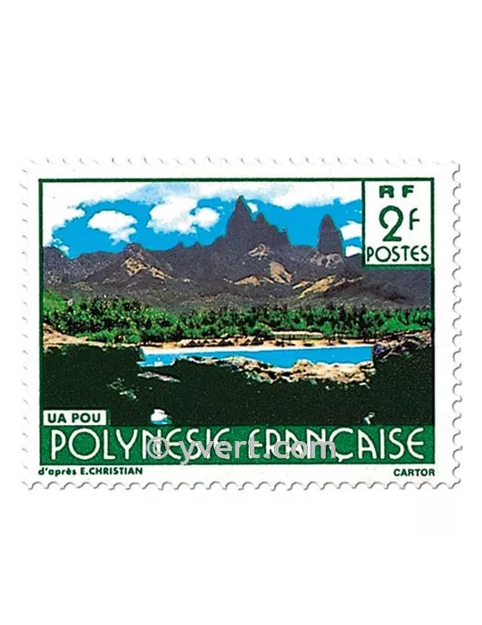 n° 252/255 -  Timbre Polynésie Poste