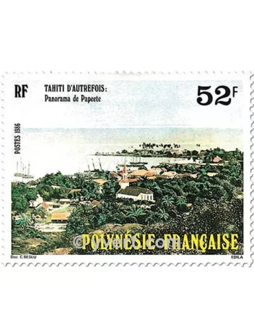 n° 256/258 -  Timbre Polynésie Poste 2