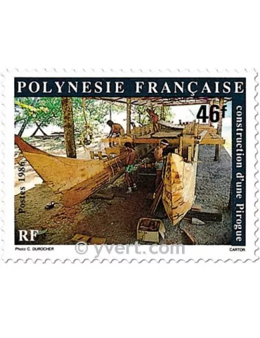 n° 266/267 -  Timbre Polynésie Poste 2