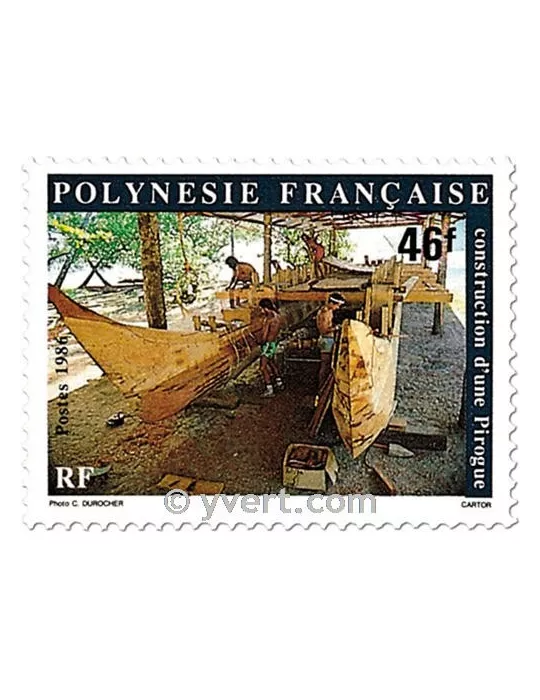 n° 266/267 -  Timbre Polynésie Poste