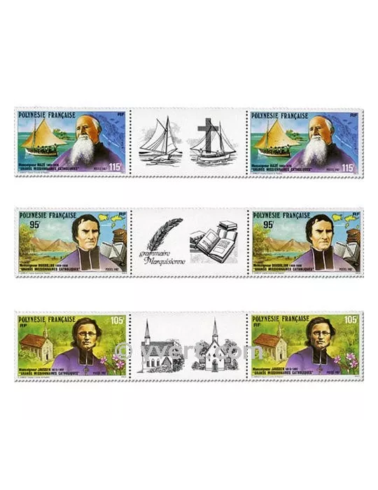 n° 292A/294A -  Timbre Polynésie Poste