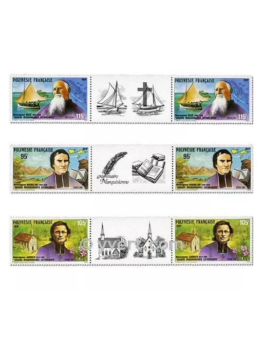 n° 292A/294A -  Timbre Polynésie Poste