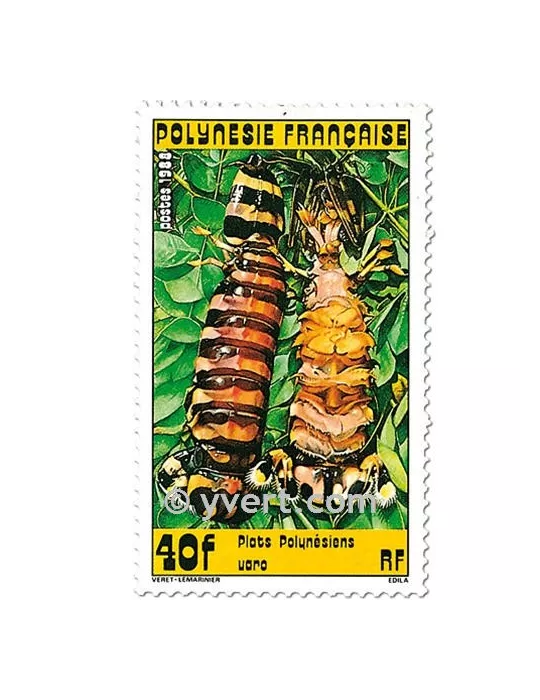 n° 295/296 -  Timbre Polynésie Poste