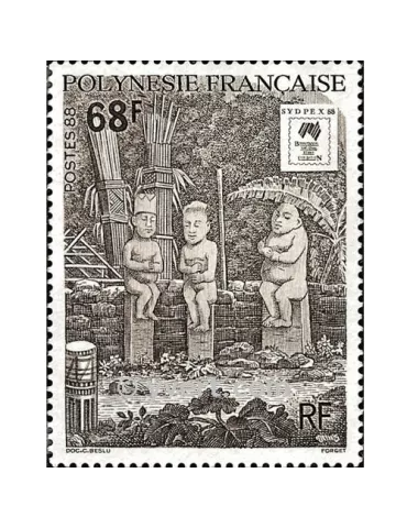 n° 310 -  Timbre Polynésie Poste 2
