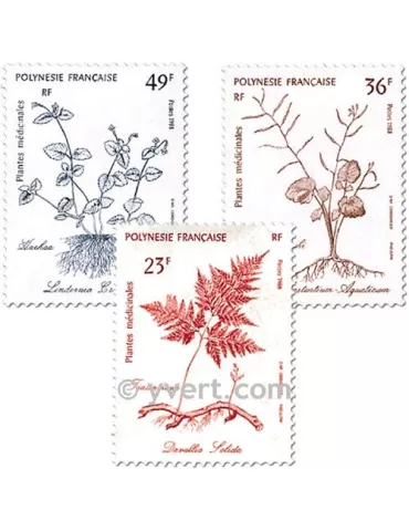 n° 315/317 -  Timbre Polynésie Poste 2