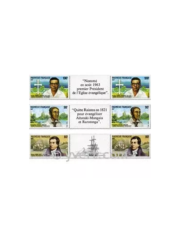 n° 318A/320A -  Timbre Polynésie Poste