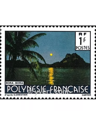 n° 321 -  Timbre Polynésie Poste 2