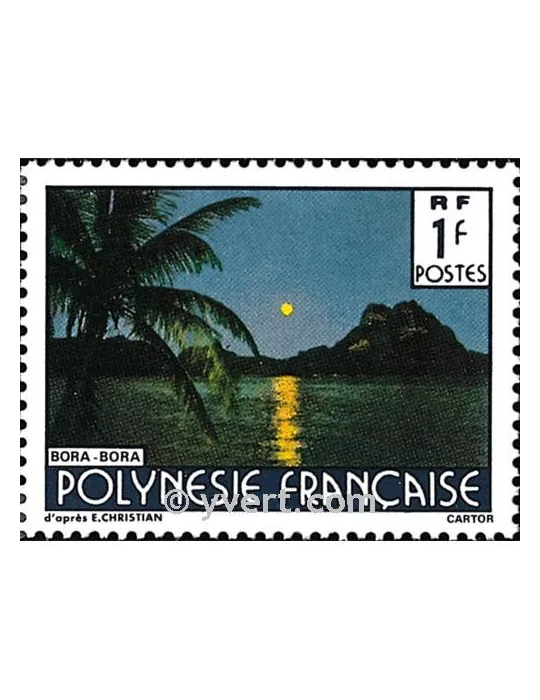n° 321 -  Timbre Polynésie Poste