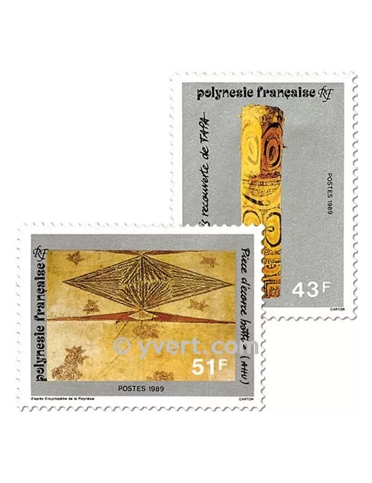 n° 328/330 -  Timbre Polynésie Poste
