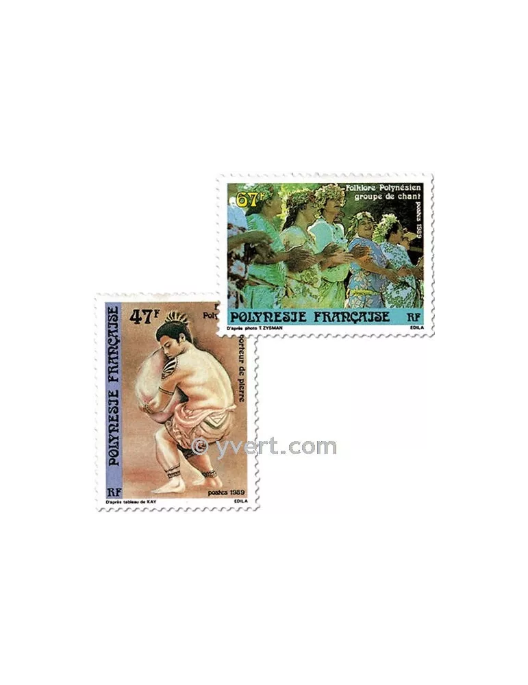 n° 333/335 -  Timbre Polynésie Poste