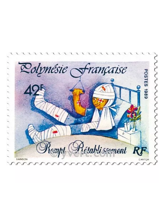 n° 338/342 (BF 16) -  Timbre Polynésie Poste