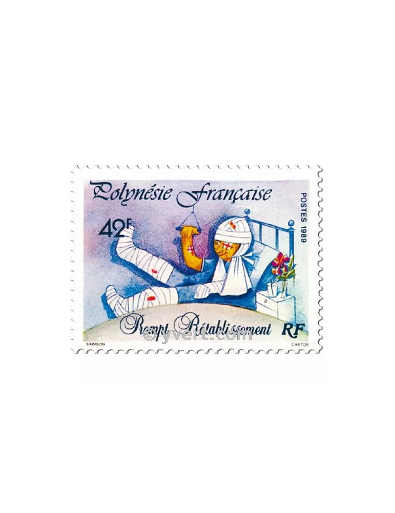 n° 338/342 (BF 16) -  Timbre Polynésie Poste