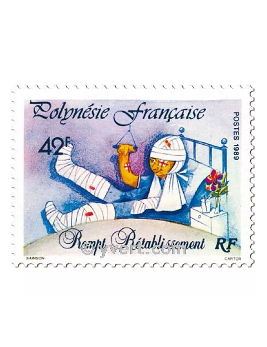 n° 338/342 (BF 16) -  Timbre Polynésie Poste