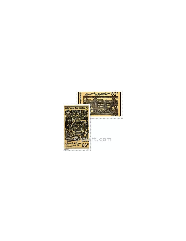 n° 347/349 -  Timbre Polynésie Poste