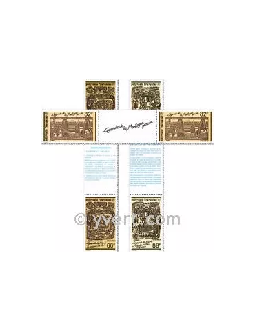 n° 347A/349A -  Timbre Polynésie Poste