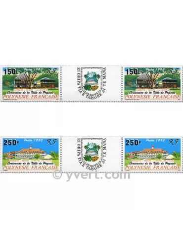 n° 358A/359A -  Timbre Polynésie Poste 2
