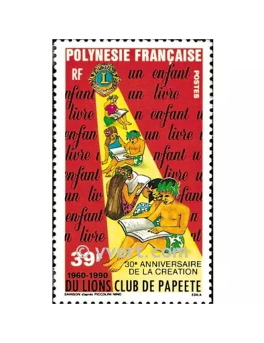 n° 362 -  Timbre Polynésie Poste 2