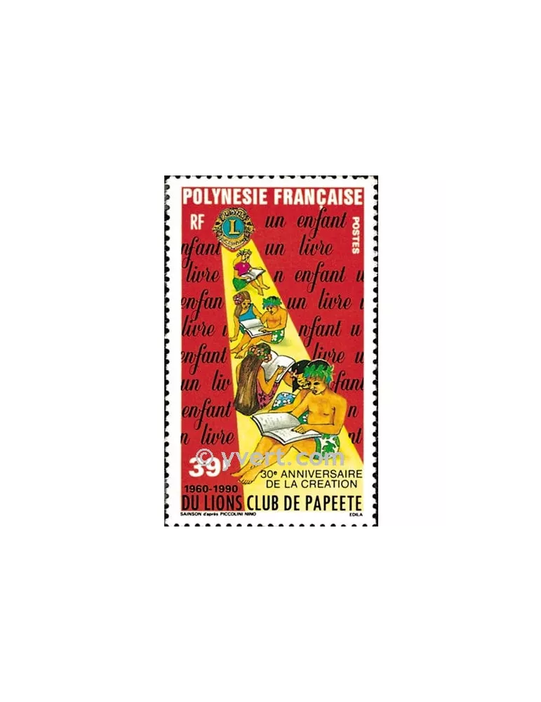 n° 362 -  Timbre Polynésie Poste