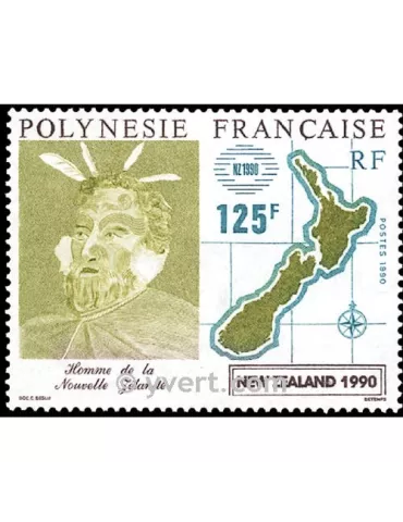 n° 363 -  Timbre Polynésie Poste 2