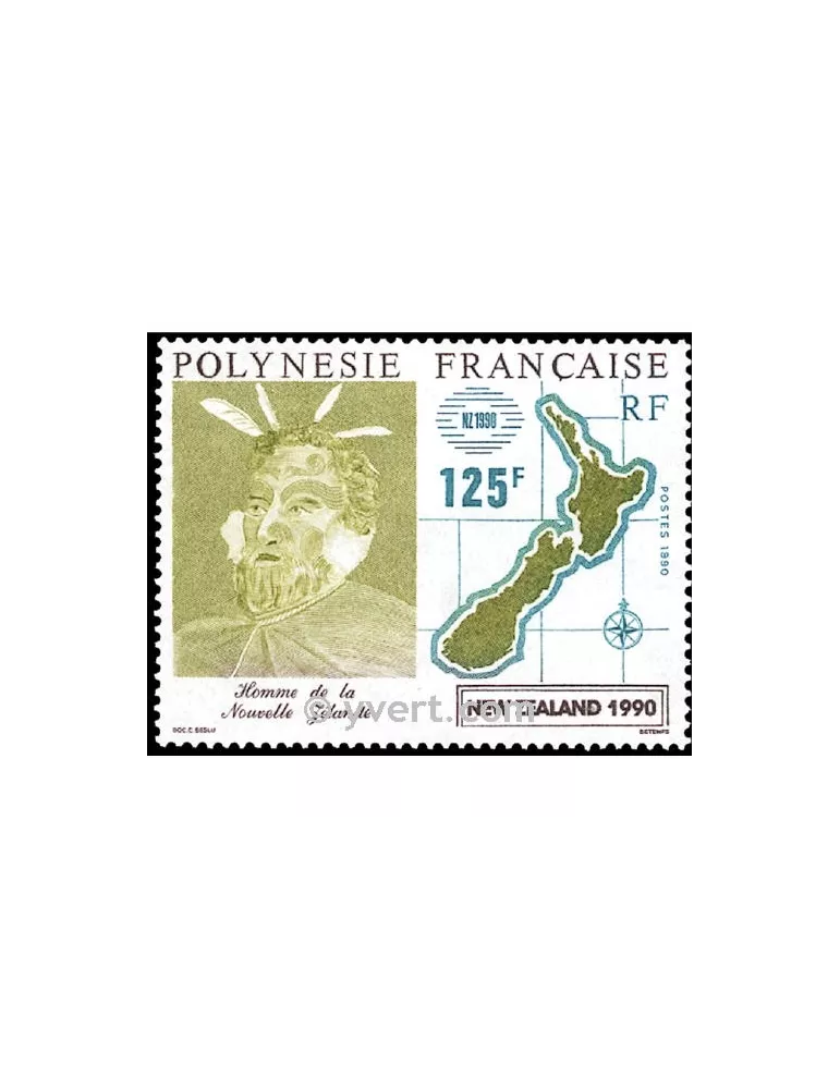n° 363 -  Timbre Polynésie Poste