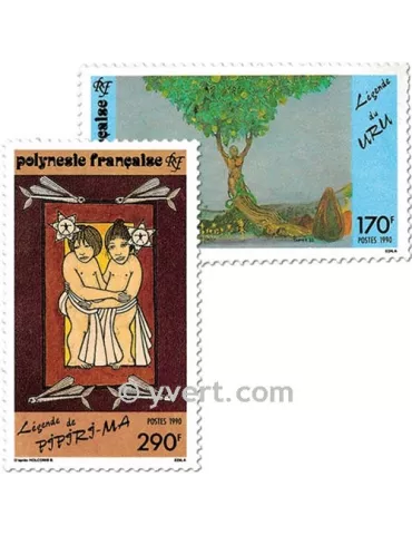 n° 368/370 -  Timbre Polynésie Poste 2