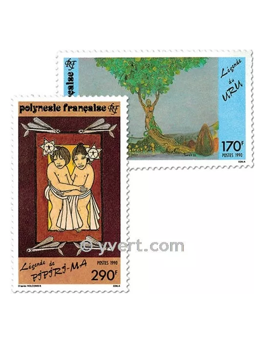 n° 368/370 -  Timbre Polynésie Poste