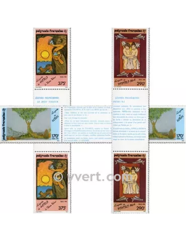 n° 368A/370A -  Timbre Polynésie Poste 2