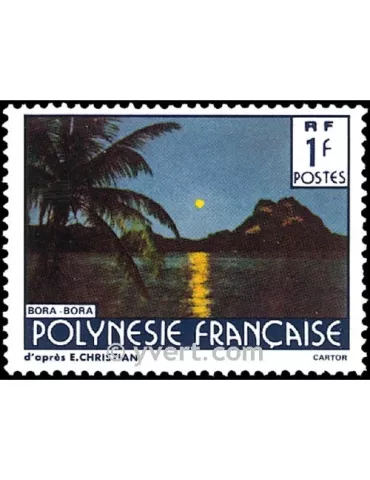 n° 373A -  Timbre Polynésie Poste 2
