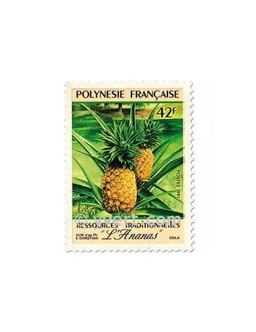n° 374/375 -  Timbre Polynésie Poste