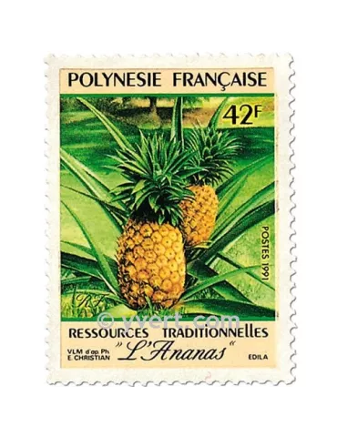 n° 374/375 -  Timbre Polynésie Poste 2