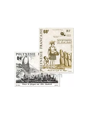 n° 379/381 -  Timbre Polynésie Poste