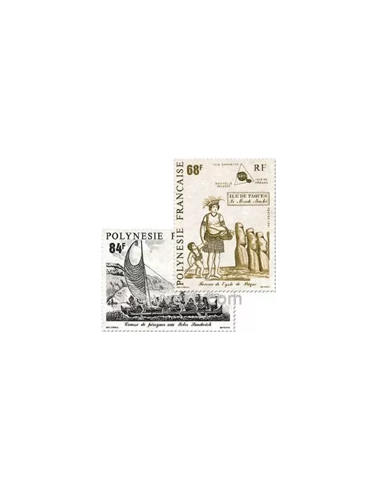 n° 379/381 -  Timbre Polynésie Poste