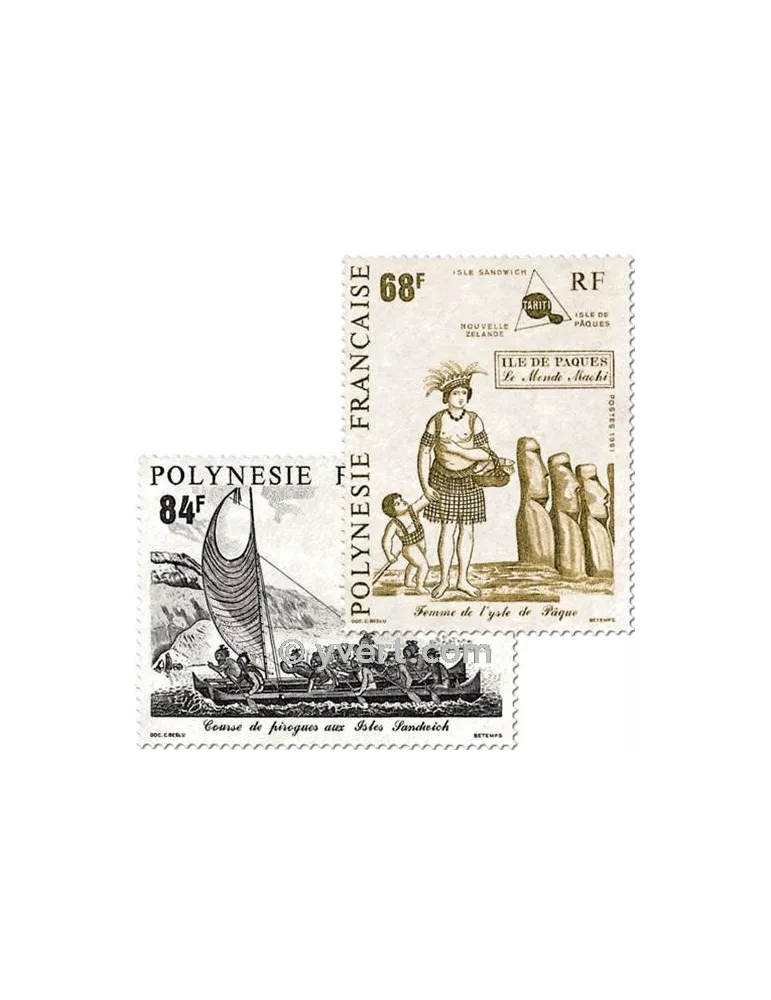 n° 379/381 -  Timbre Polynésie Poste