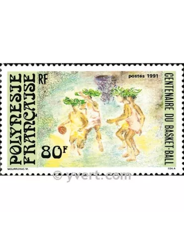 n° 382 -  Timbre Polynésie Poste 2