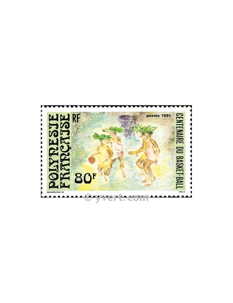 n° 382 -  Timbre Polynésie Poste