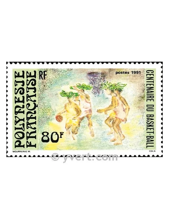 n° 382 -  Timbre Polynésie Poste