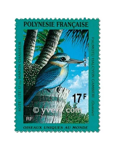 n° 383/384 -  Timbre Polynésie Poste 2